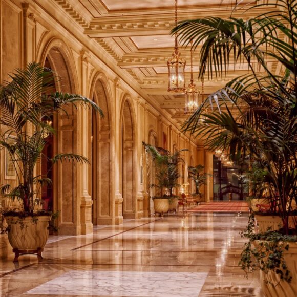 architecture hall hallway interior design