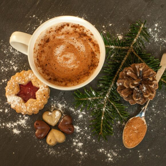 coffee in white coffee cup